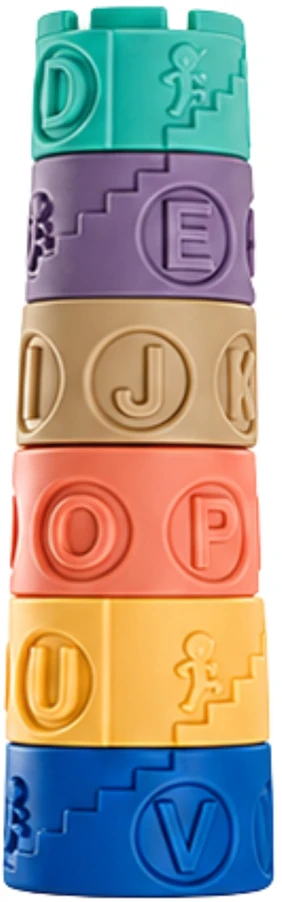 WOOPIE BABY Set of 27 Soft Sensory Blocks