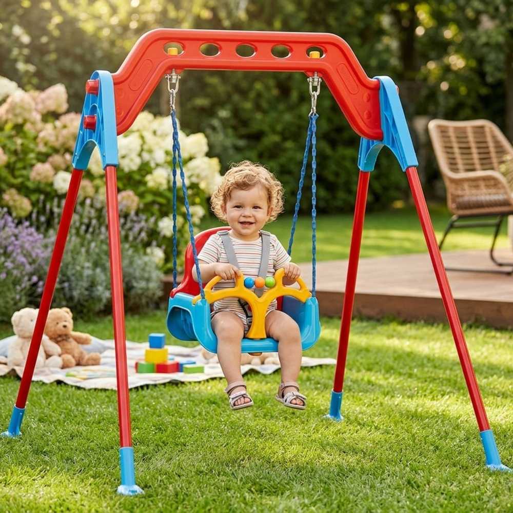 WOOPIE BABY viengubos sodo sūpynės namams ir vaikams
