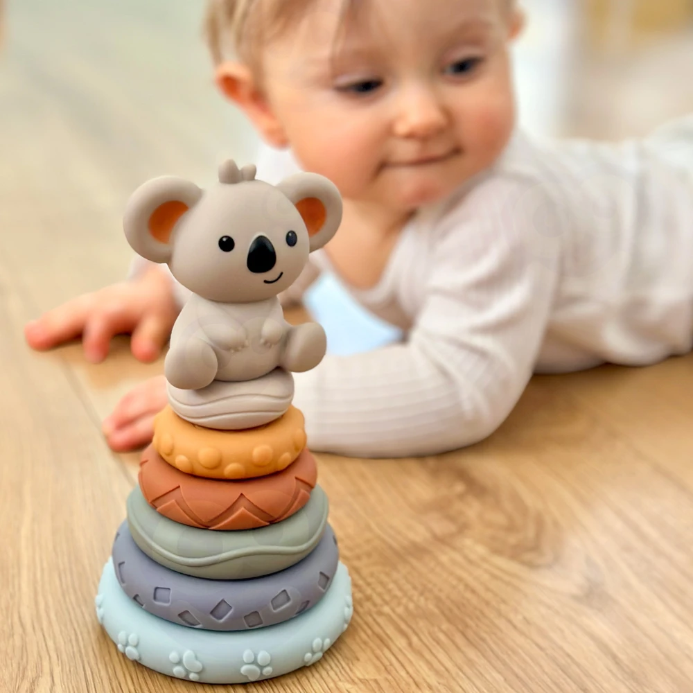 Woopie Baby Minkšti sensoriniai 3in1 edukaciniai blokeliai