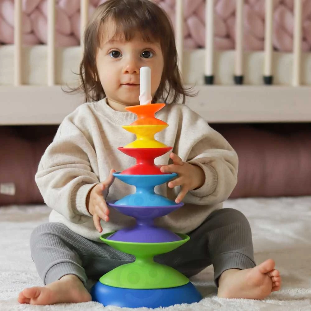 Woopie Baby WOOPIE Vaikų žaislas Kolorowa Muzikinis centras Układanka 18m+
