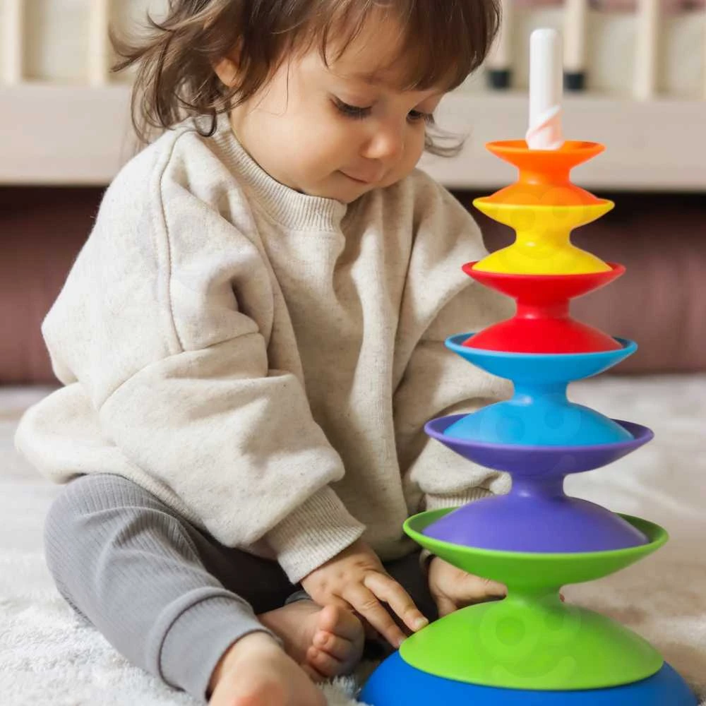 Woopie Baby WOOPIE Vaikų žaislas Kolorowa Muzikinis centras Układanka 18m+