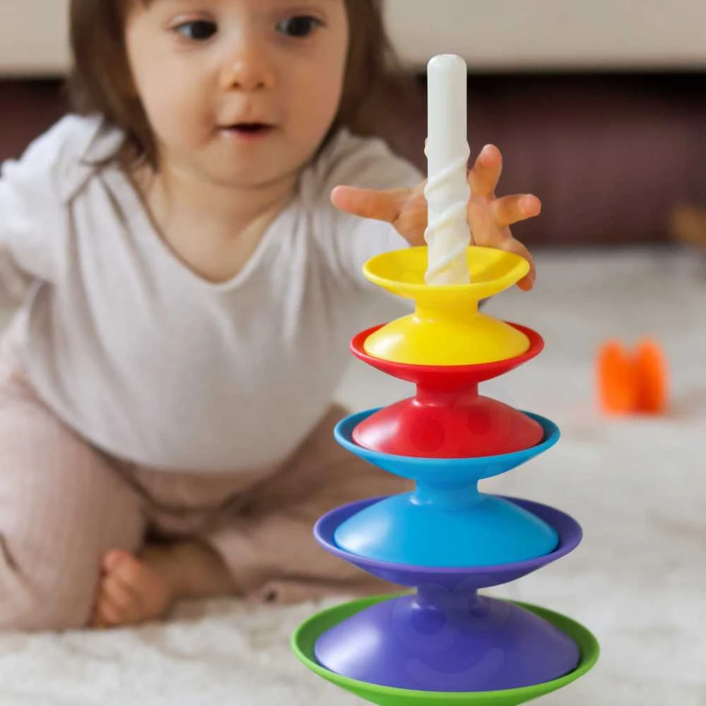 Woopie Baby WOOPIE Vaikų žaislas Kolorowa Muzikinis centras Układanka 18m+