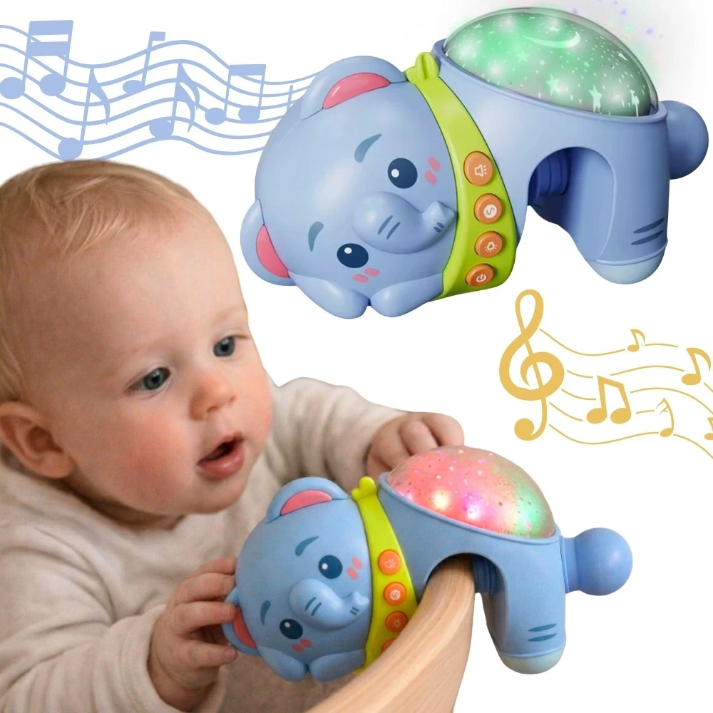 Žvaigždžių Projektorius Drambliukas WOOPIE BABY
