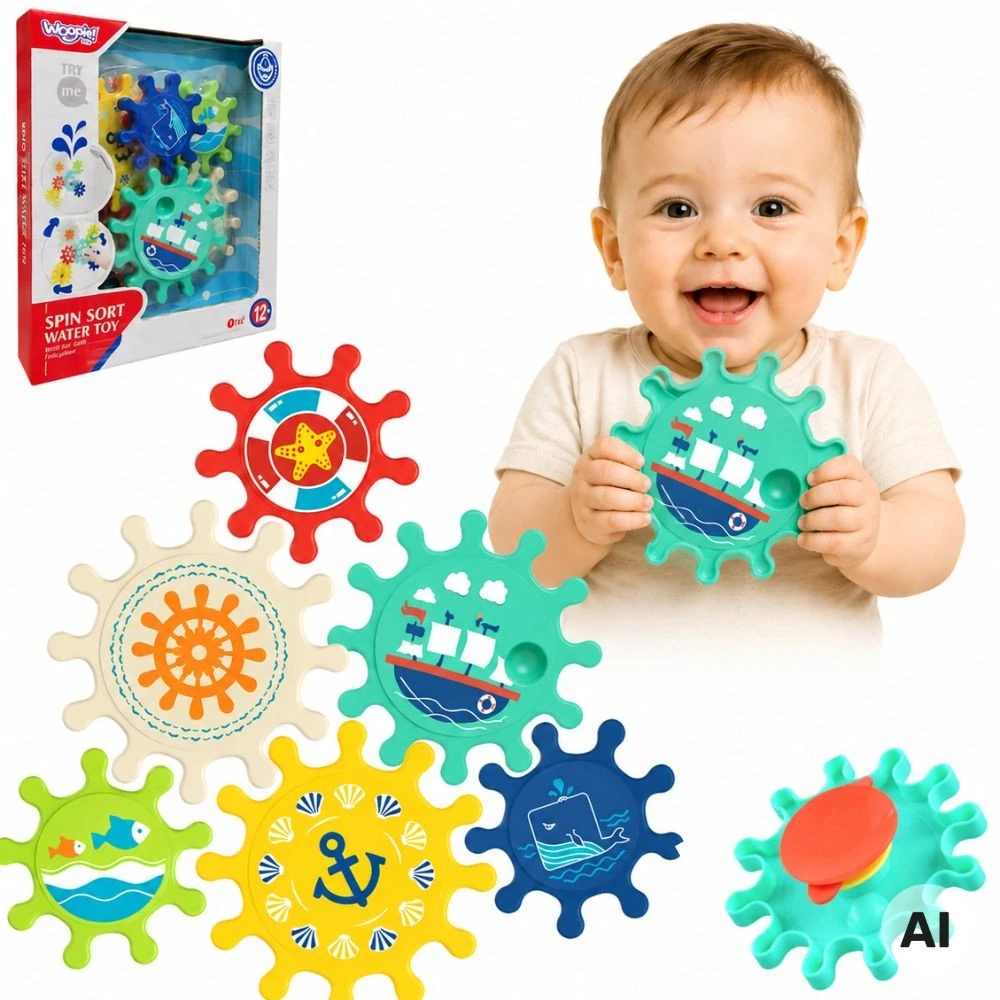 Woopie Baby Woopie žaislas voniai – spalvoti sūkuriai