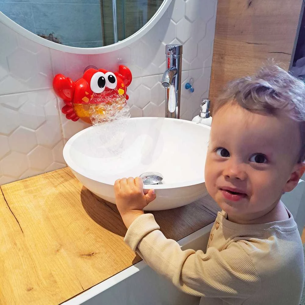 Woopie Baby WOOPIE Vonios Žaislas Krabas su Pūku ir Melodija