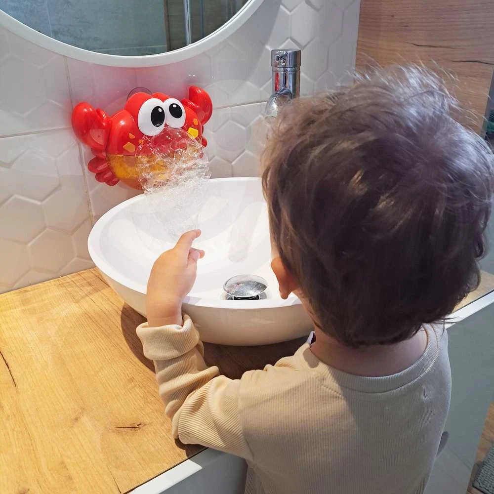 Woopie Baby WOOPIE Vonios Žaislas Krabas su Pūku ir Melodija