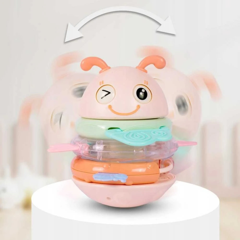 Woopie Baby Woopie kūdikio sensorinis žaislas 2in1 barškutis ir kramtukas Bitutė