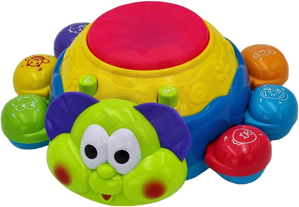 Woopie Baby Woopie interaktyvus žaislas, skirtas šliaužti ladybug
