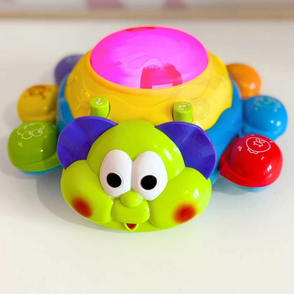 Woopie Baby Woopie interaktyvus žaislas, skirtas šliaužti ladybug