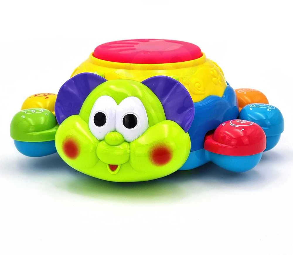 Woopie Baby Woopie interaktyvus žaislas, skirtas šliaužti ladybug