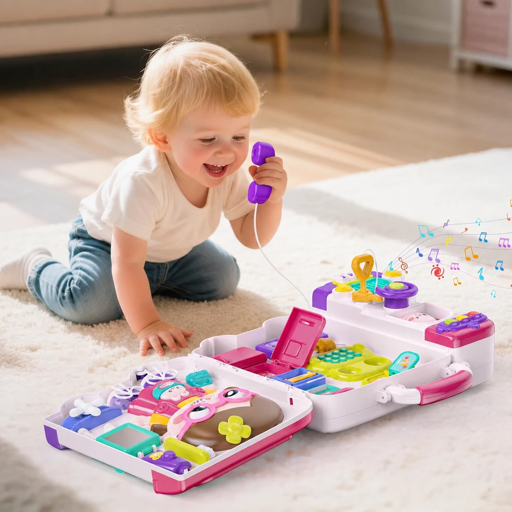 Woopie Baby WOOPIE interaktyvi manipuliacinė lenta 3in1
