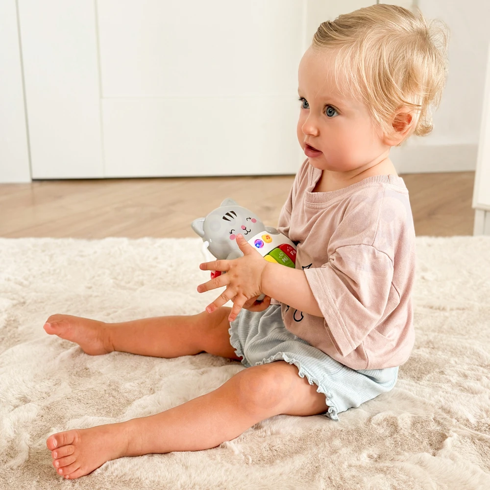 Woopie Baby WOOPIE interaktyvus pianino kačiukas muzikiniai vargonų garsai šviesa 18 mėn.+