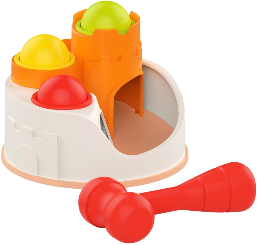 Woopie Baby WOOPIE Punch Lock kamuoliukų kūjis nuo 12 mėn.