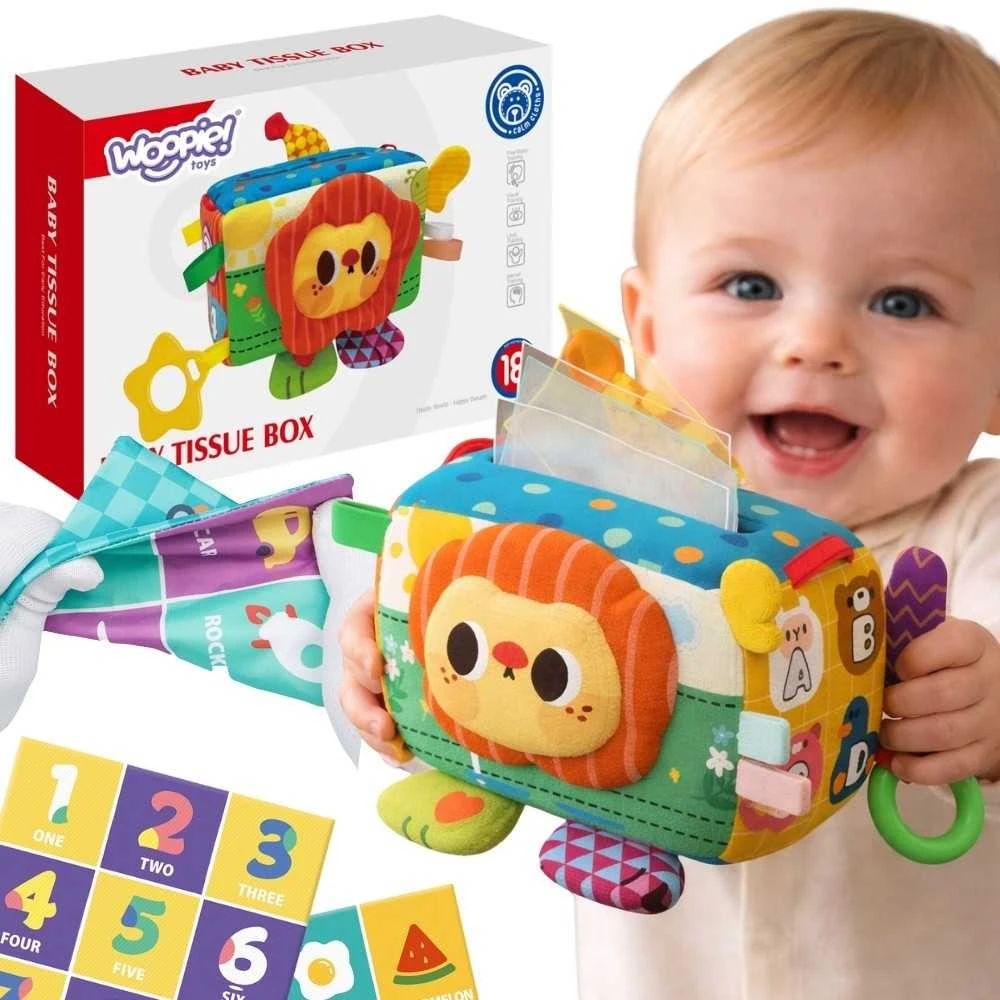 Woopie Baby Woopie Edukacinė Žaislas Pani Metka Pudełeczko Su Servetėlėmis