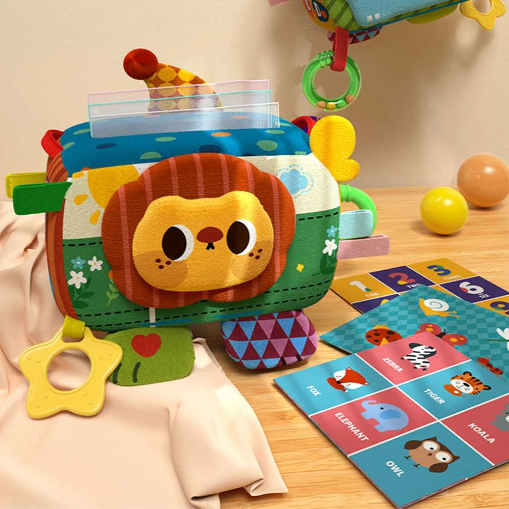 Woopie Baby Woopie Edukacinė Žaislas Pani Metka Pudełeczko Su Servetėlėmis