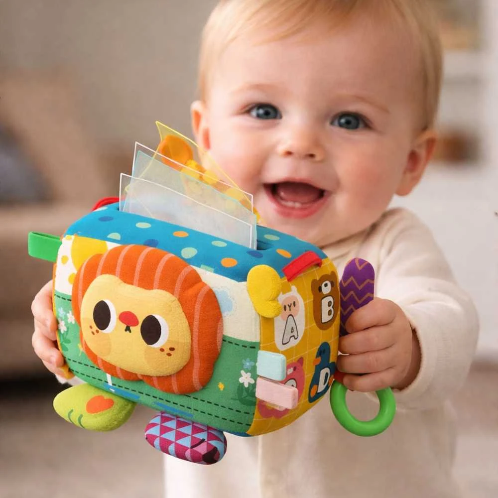 Woopie Baby Woopie Edukacinė Žaislas Pani Metka Pudełeczko Su Servetėlėmis