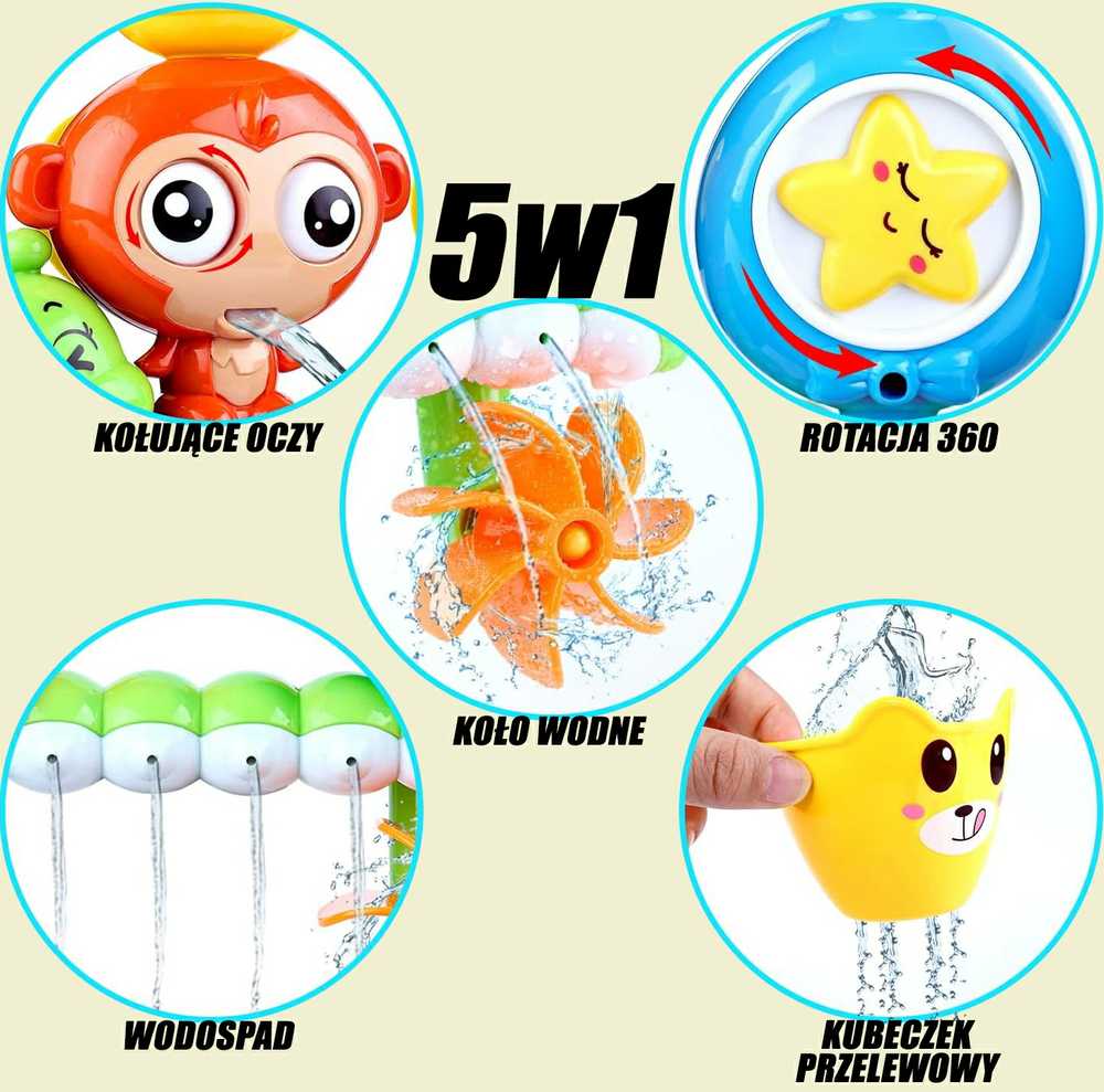 Woopie Baby WOOPIE Žaislas Vandenyje Mašina + Puodelis