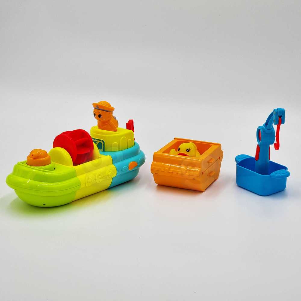Woopie Baby Woopie Vonios Žaislas Laivas su Turtle ir Žąsele