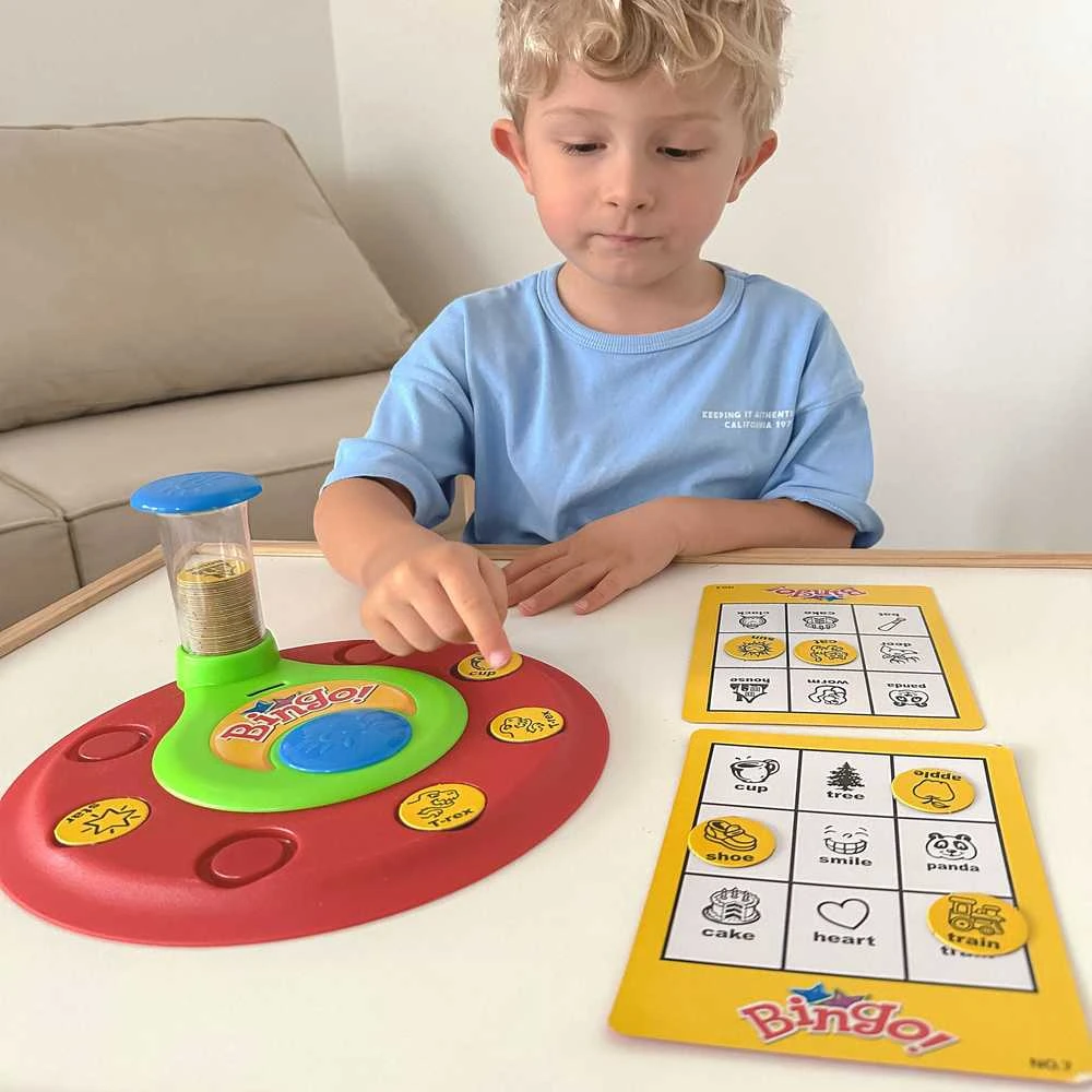 Woopie Bingo Žaidimas su Žetonais 3+