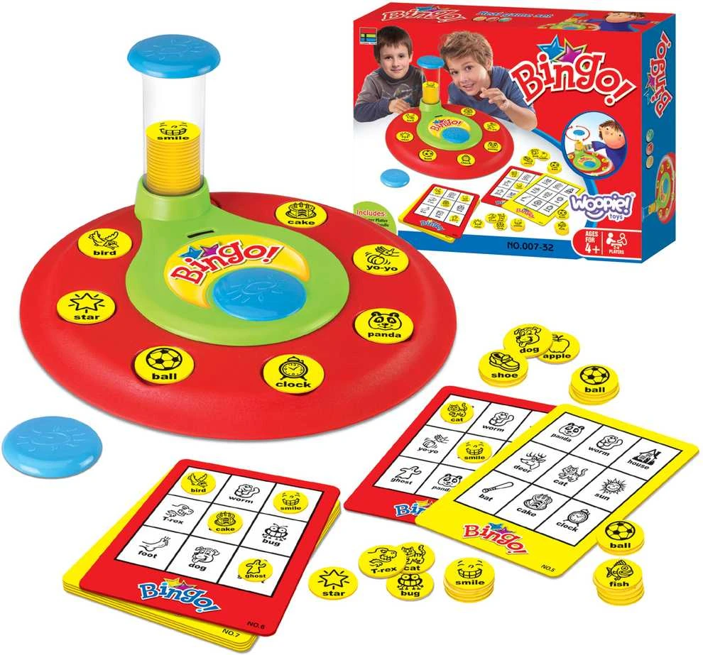 Woopie Bingo Žaidimas su Žetonais 3+