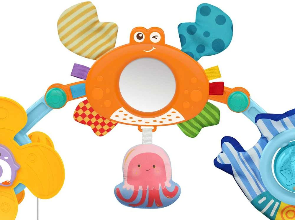 Woopie Baby WOOPIE Žaislas su Lanku - Universali Pakaba su Jūriniais Žaislais