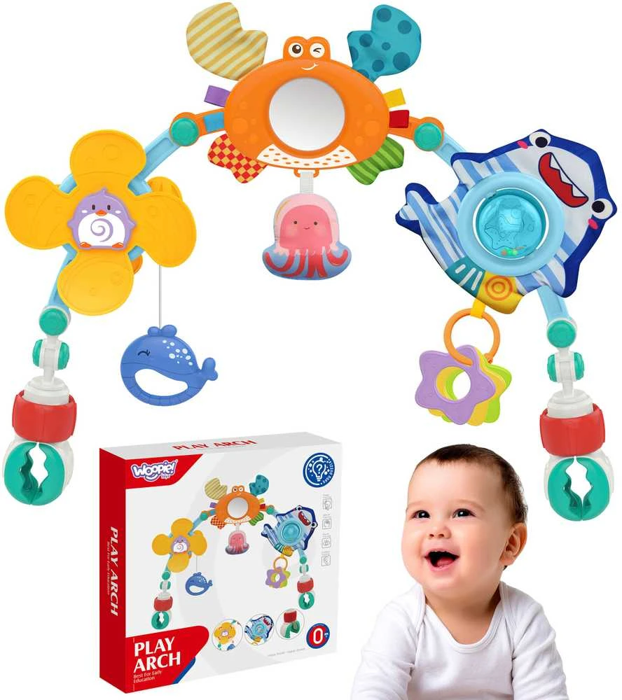 Woopie Baby WOOPIE Žaislas su Lanku - Universali Pakaba su Jūriniais Žaislais