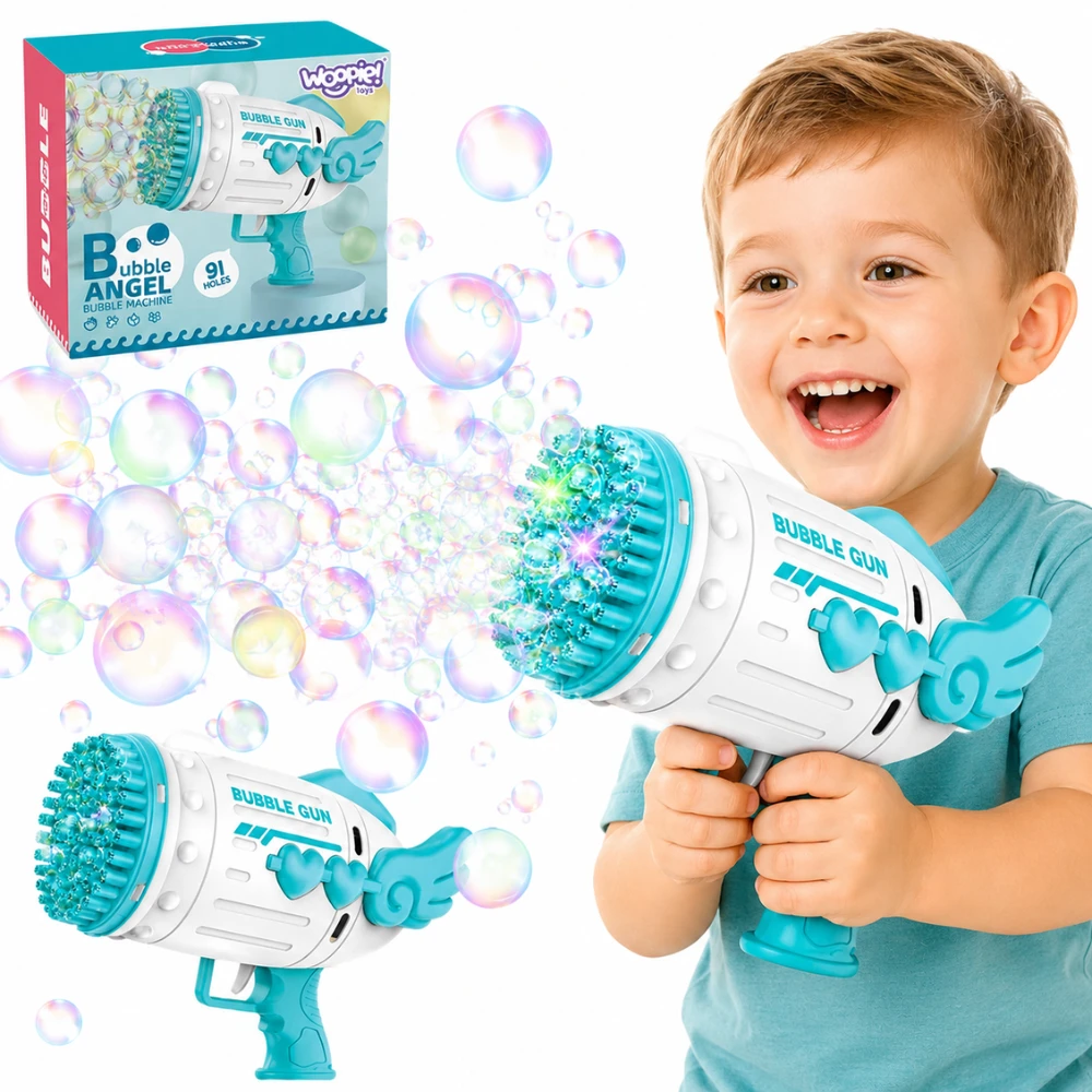 WOOPIE Burbulų darymo pistoletas 91 angos mėlynas