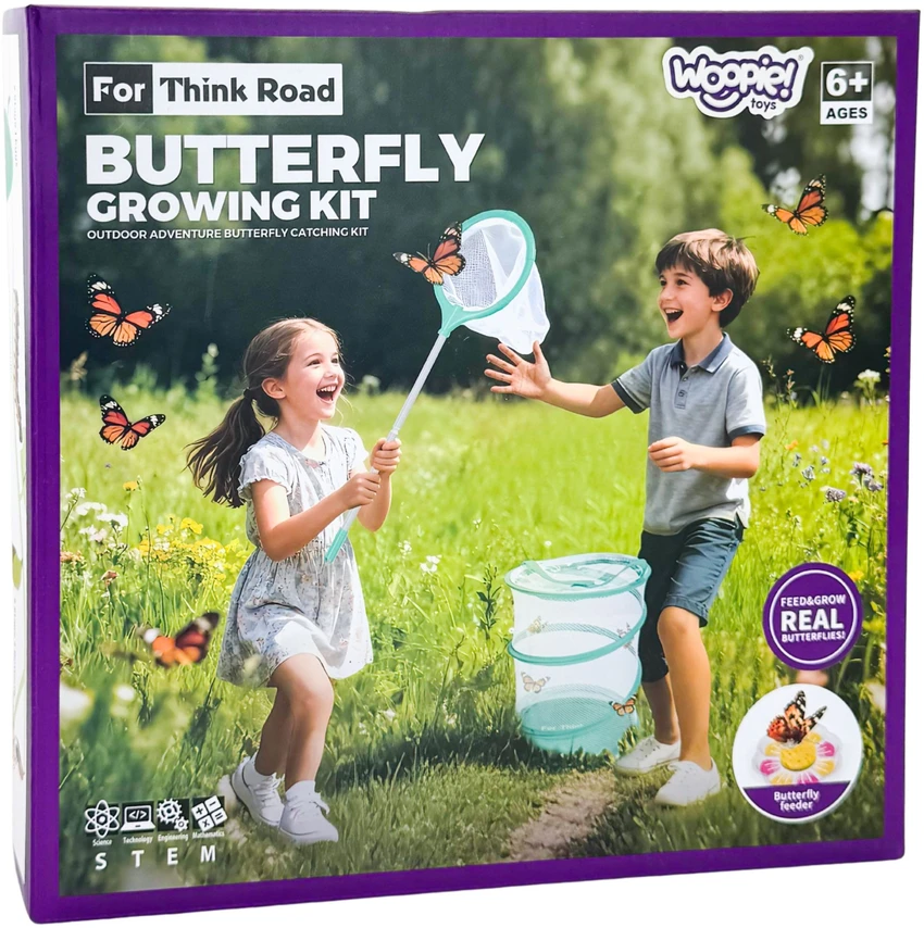 Woopie Butterfly Breeding Kit STEM Kit Mesh Accessories