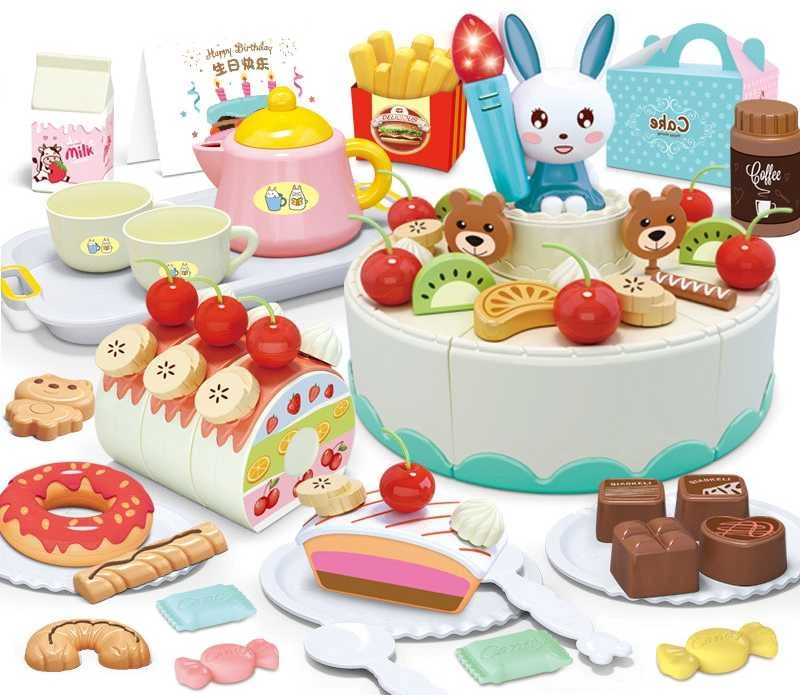 Woopie Žaislas Cukiernia Tortas su Arbatos Komplektu 85 vnt.