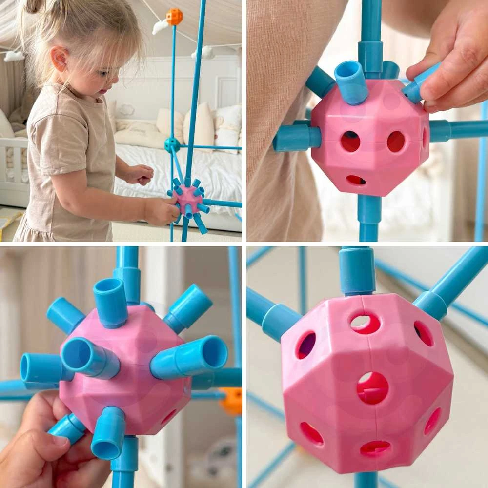 WOOPIE Statybinis Rinkinys XXL Su Klojimo Kiemu 340 vnt.
