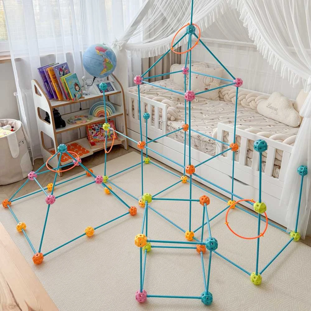 WOOPIE Statybinis Rinkinys XXL Su Klojimo Kiemu 340 vnt.