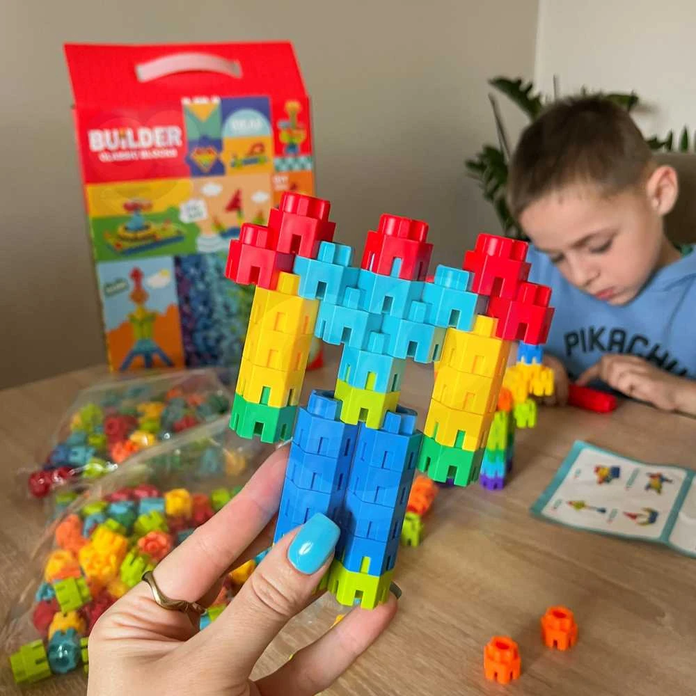 Kūrybinis konstruktorius WOOPIE Builder, 300 detalių