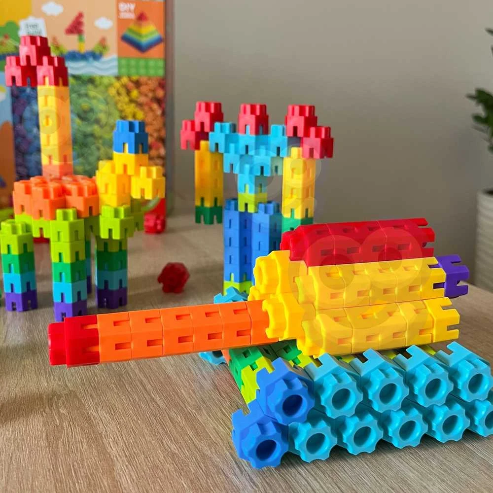 Kūrybinis konstruktorius WOOPIE Builder, 300 detalių