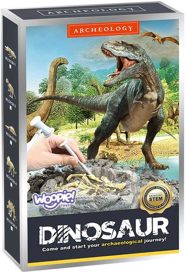 Dinozauro Skeleto Archeologiniai Kasinėjimai WOOPIE