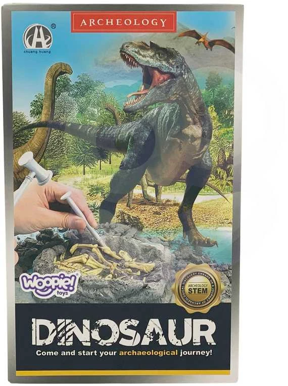 WOOPIE Žaislas Archeologinis Dinozauras Skeleto Rinkinys