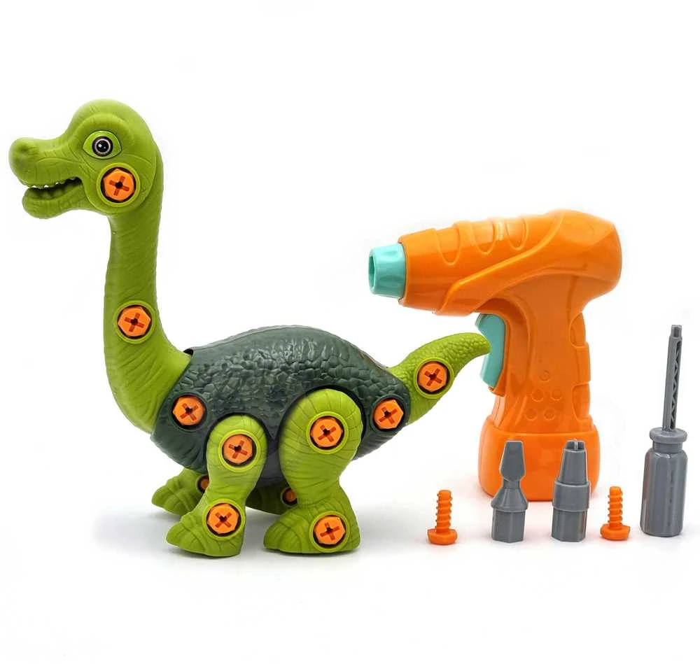Woopie Konstrukcinis rinkinys – Brachiosaurus dinozauras su gręžtuvu 31 vnt.