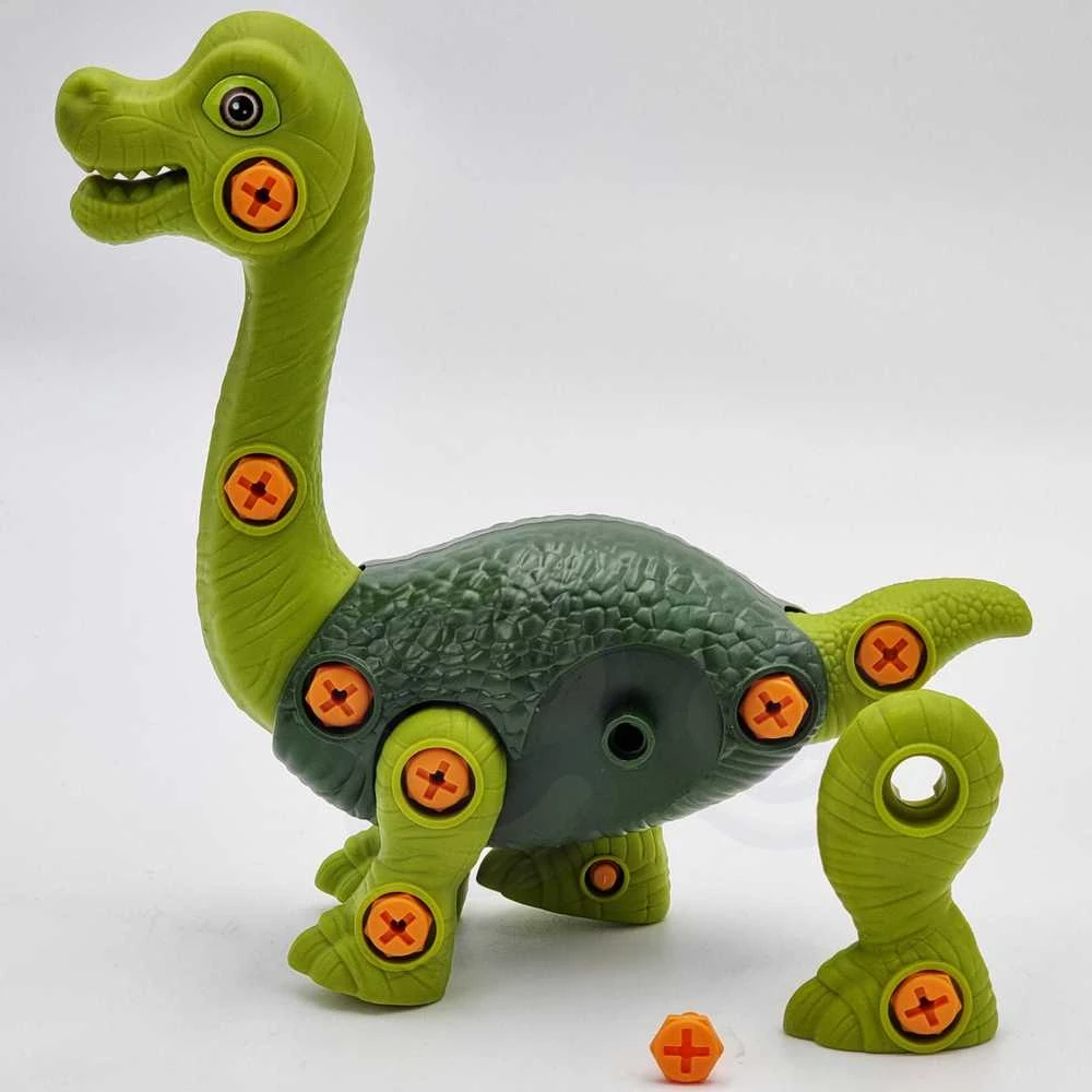 Woopie Konstrukcinis rinkinys – Brachiosaurus dinozauras su gręžtuvu 31 vnt.