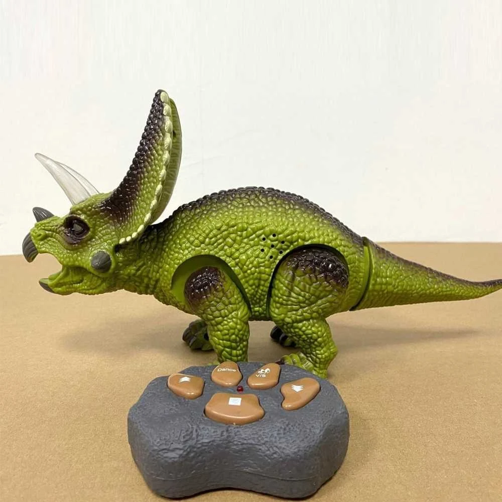 Woopie RC Robotas - Dinozauras Triceratops su švytinčiomis akimis