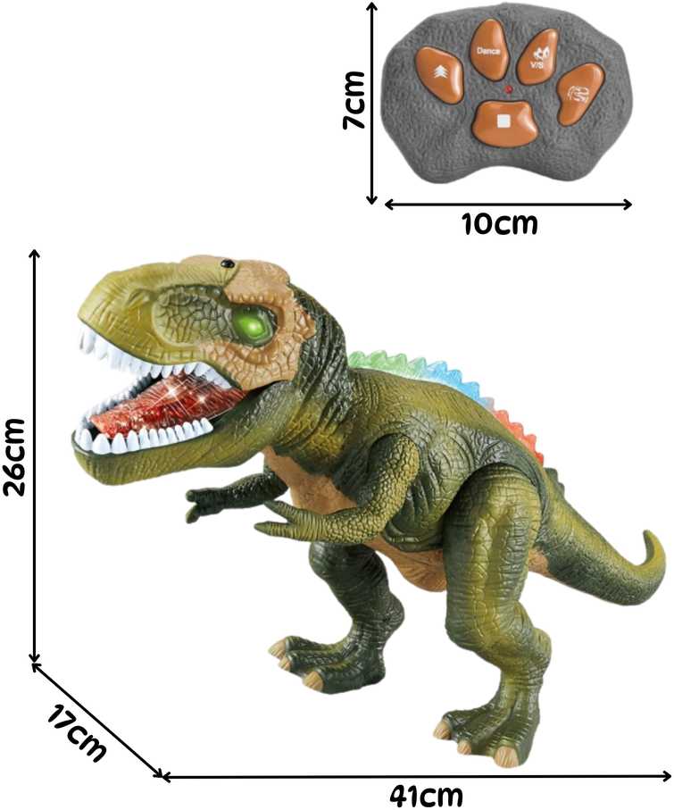Nuotoliniu būdu valdomas dinozauras Tyrannosaurus Rex WOOPIE