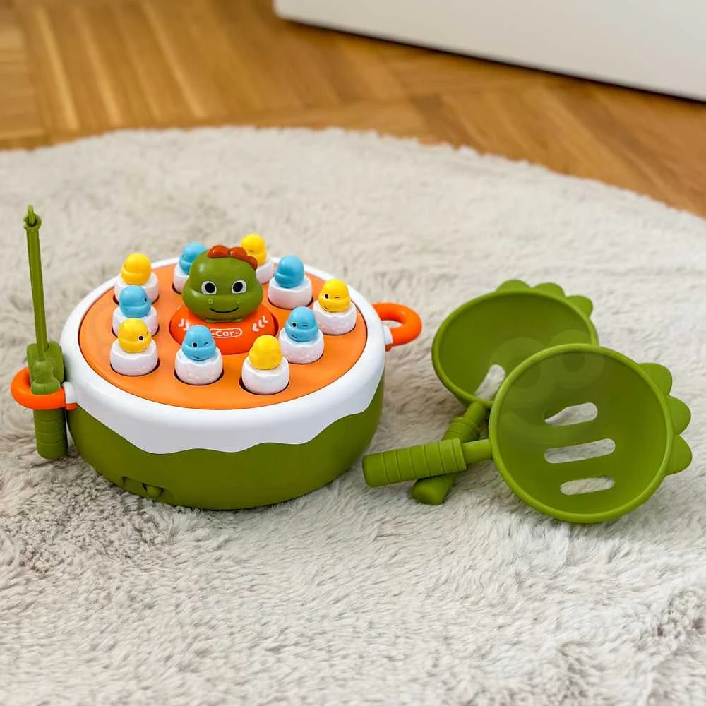 Woopie Žaidimas „Dinozaurų Gaudymas“ 2in1 Katapultos