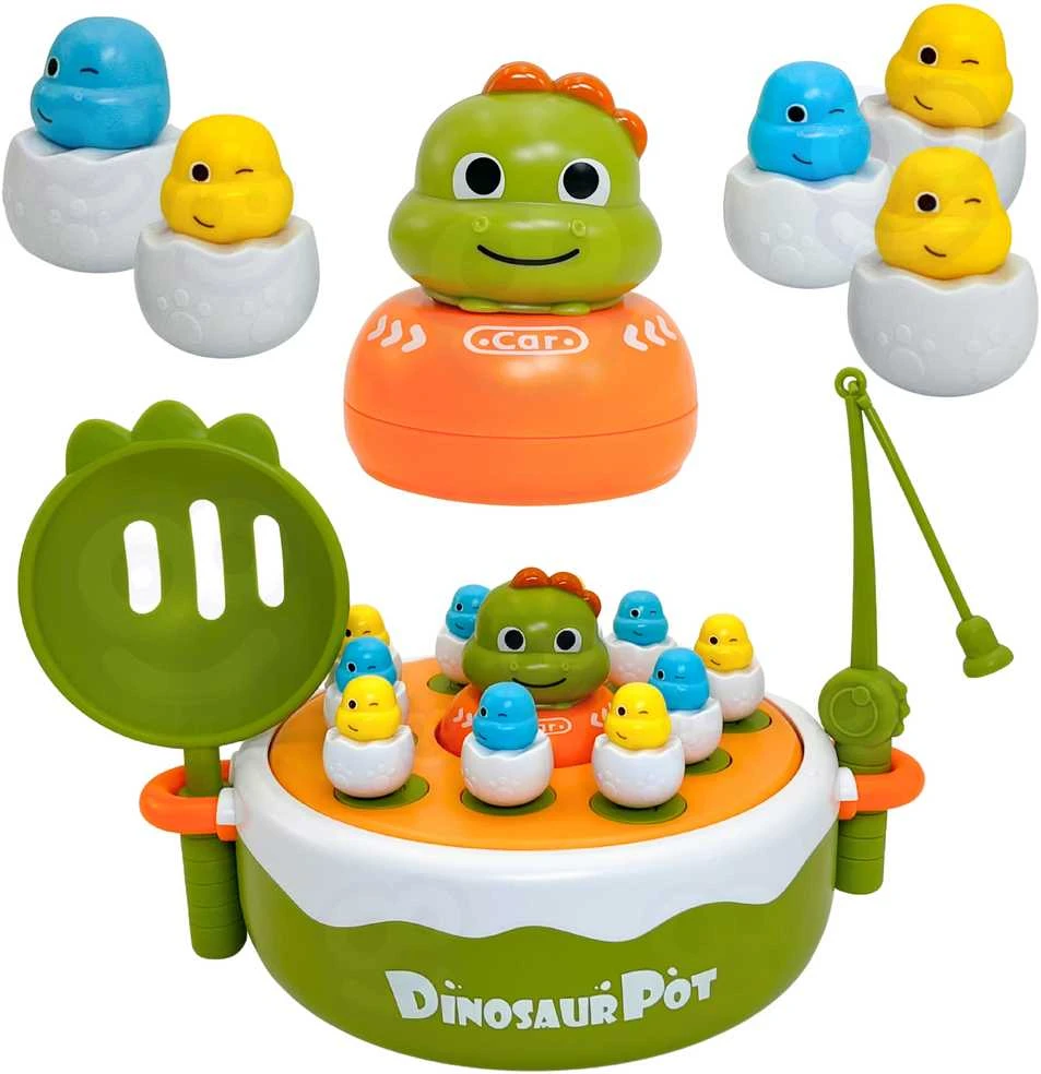 Woopie Žaidimas „Dinozaurų Gaudymas“ 2in1 Katapultos
