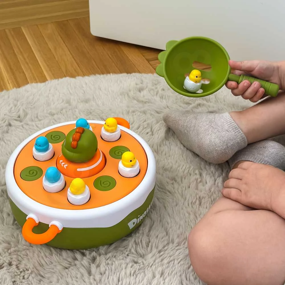 Woopie Žaidimas „Dinozaurų Gaudymas“ 2in1 Katapultos