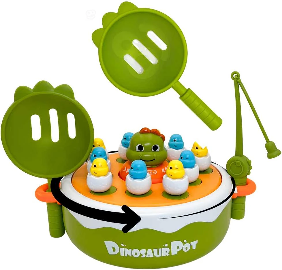 Woopie Žaidimas „Dinozaurų Gaudymas“ 2in1 Katapultos