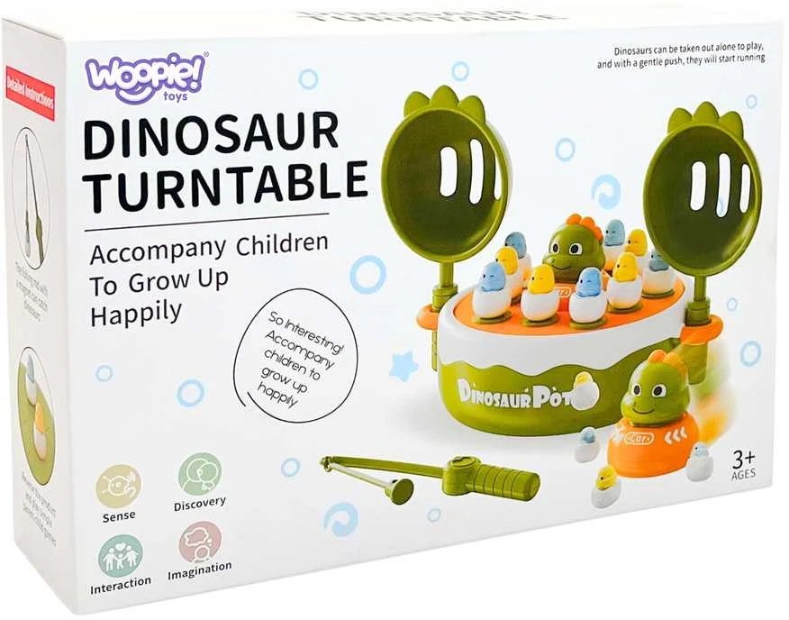 Woopie Žaidimas „Dinozaurų Gaudymas“ 2in1 Katapultos