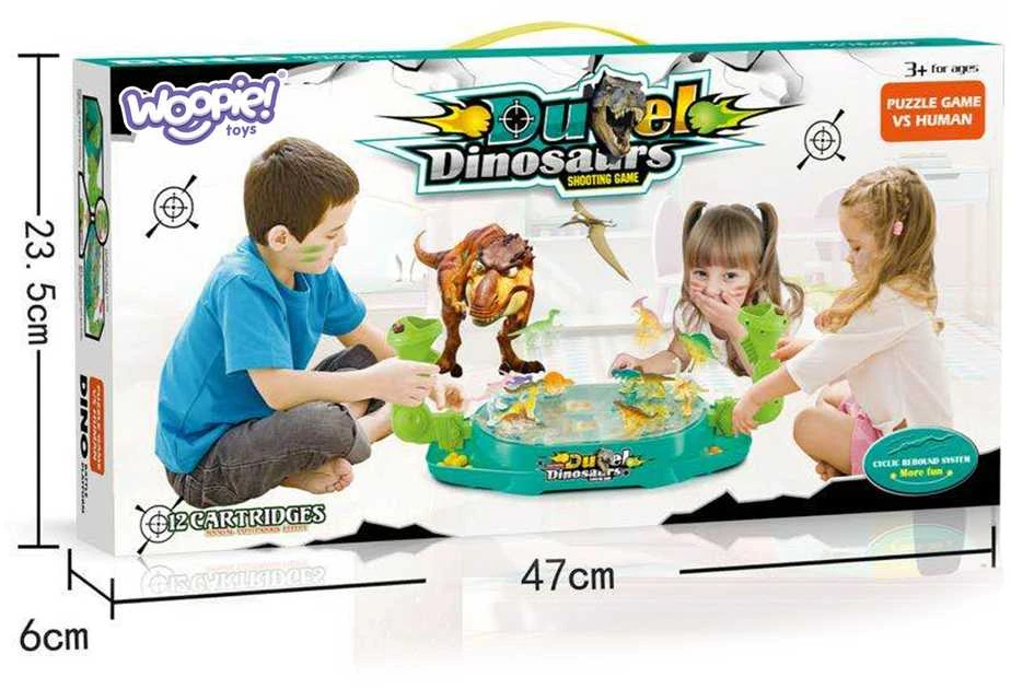 Woopie Dinozaurų Kova Šaudymo Žaidimas - Koordinacijos Lavinimui