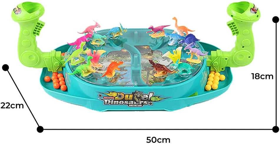 Woopie Dinozaurų Kova Šaudymo Žaidimas - Koordinacijos Lavinimui