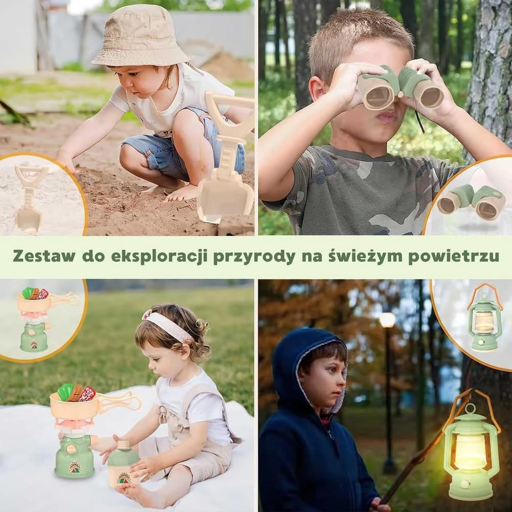WOOPIE Discovery mažojo tyrinėtojo rinkinys XXL