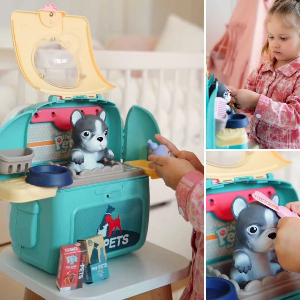 WOOPIE Mobilus Gyvūnų Priežiūros Rinkinys 2in1 Su Kuprine