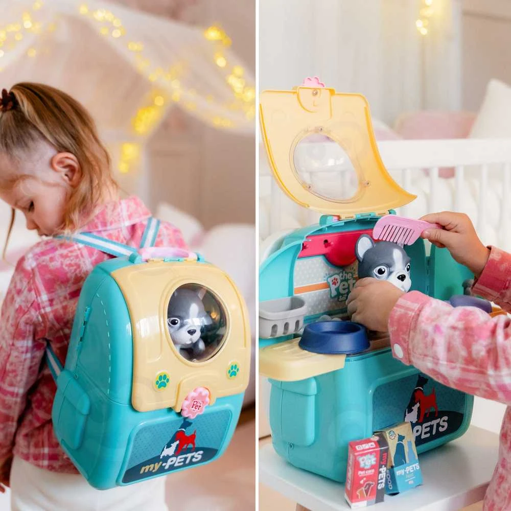 WOOPIE Mobilus Gyvūnų Priežiūros Rinkinys 2in1 Su Kuprine