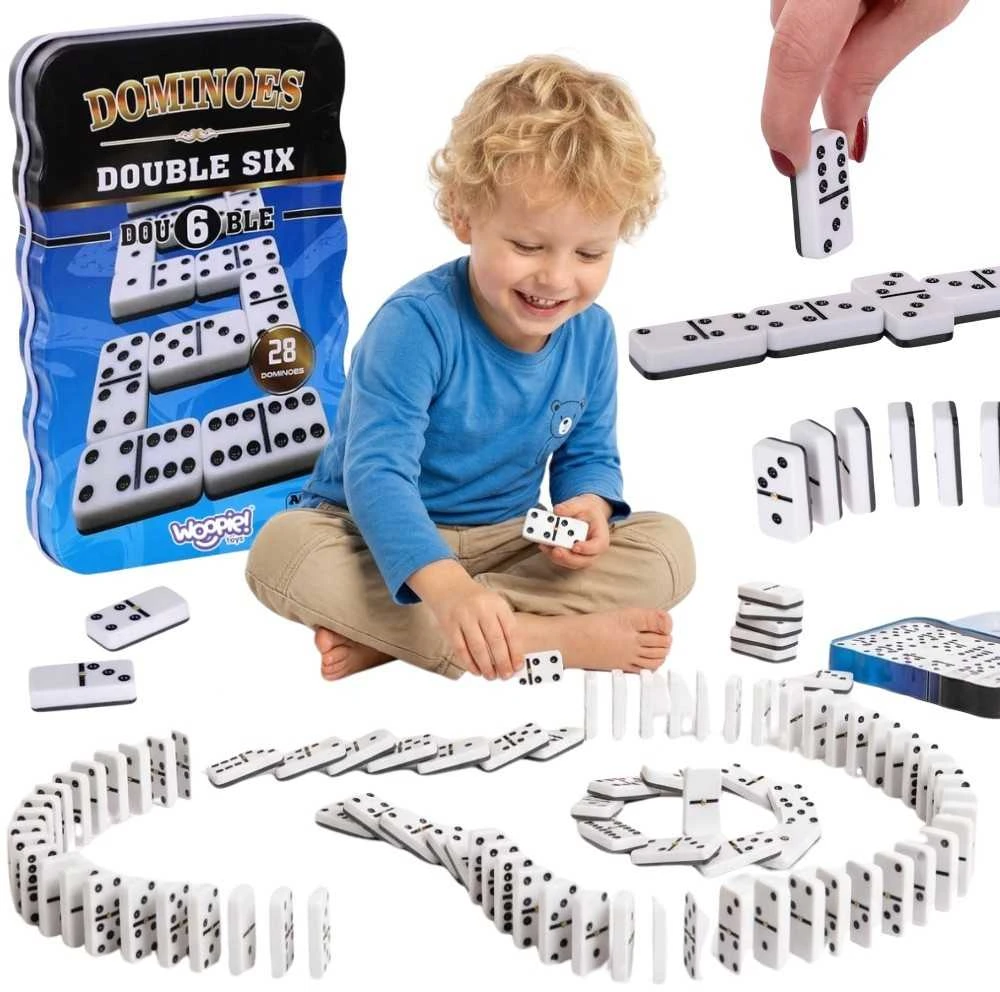 Dėlionė WOOPIE Domino Klasikinis Logikos Žaidimas